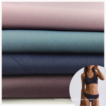 nylon air layer double faced spandex double layer knit laminated fabric for bras and panties